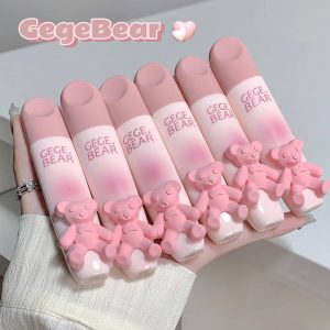 رژلب کره ای مخملی خرسی gege bear